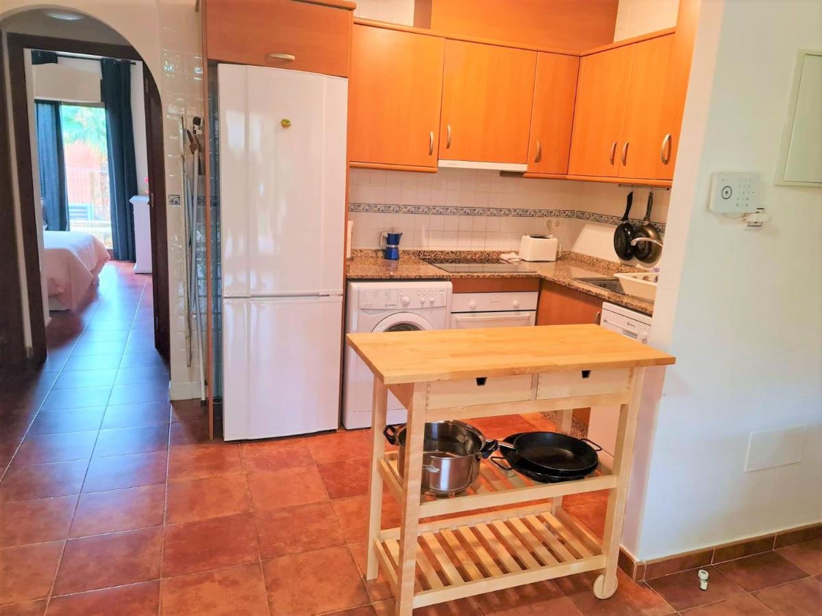 Apartamento Con Hermoso Jardin Y Ac Isla Plana Kültér fotó