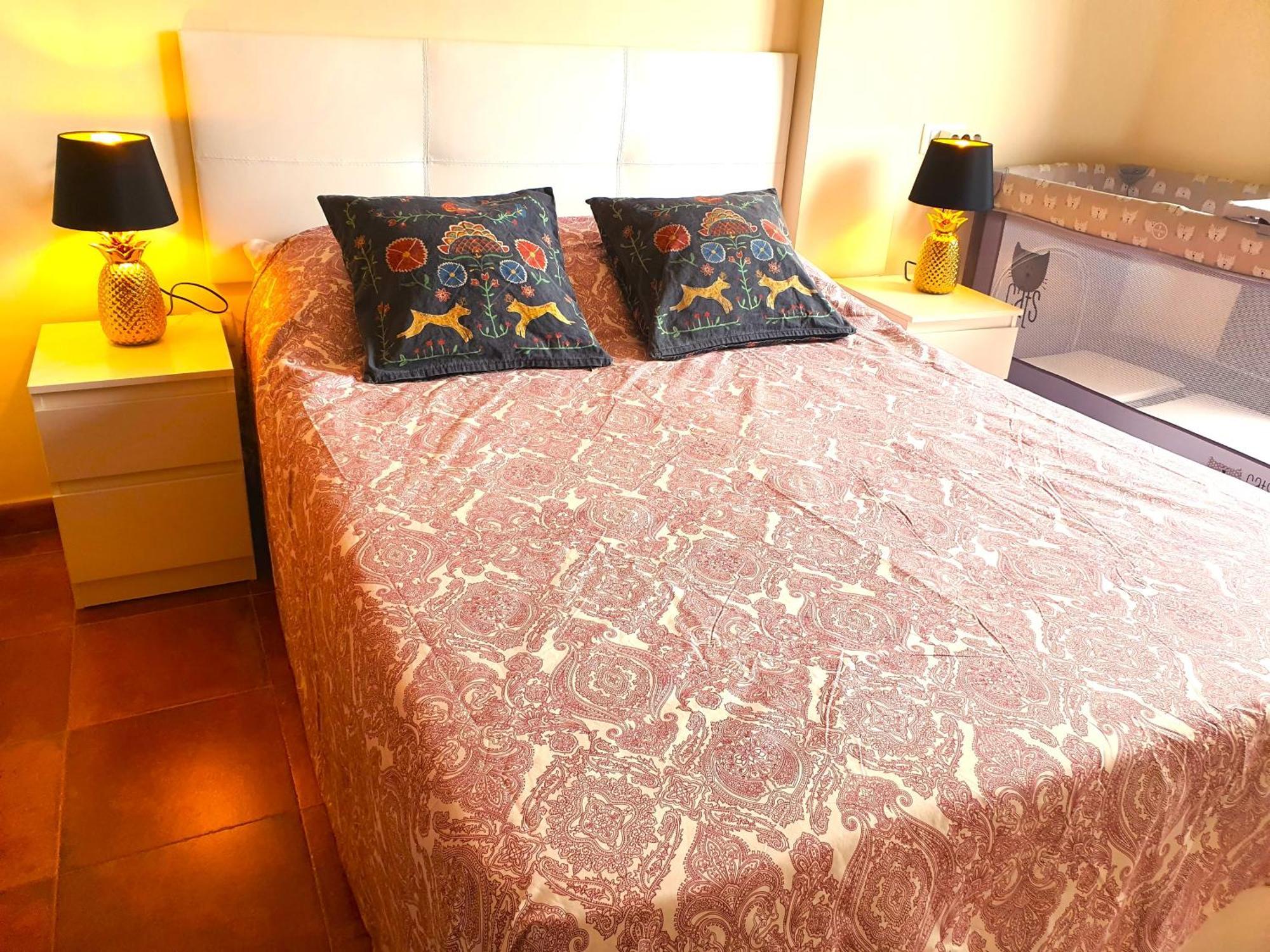 Apartamento Con Hermoso Jardin Y Ac Isla Plana Kültér fotó