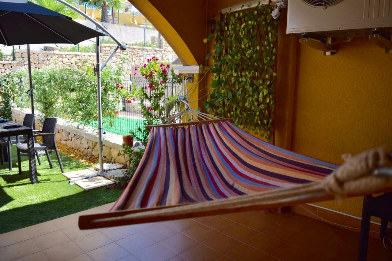 Apartamento Con Hermoso Jardin Y Ac Isla Plana Kültér fotó